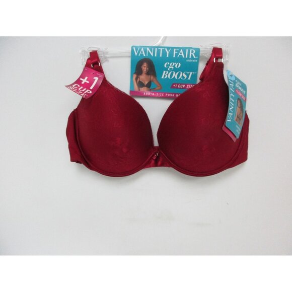 Vanity Fair  Women's Bra 2131101 Ego Boost  Red Size 36C New !!!! - Picture 1 of 2